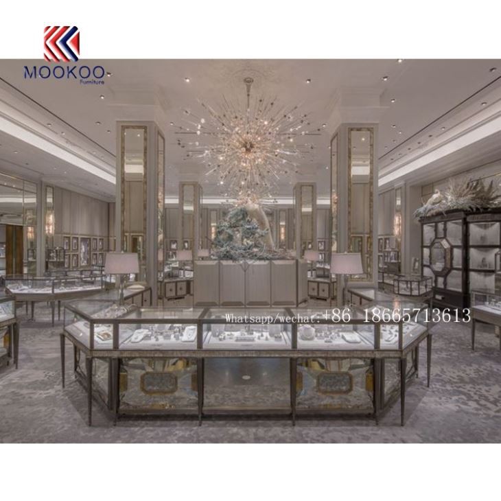 Beautiful Jewelry Mall Decoration And Design