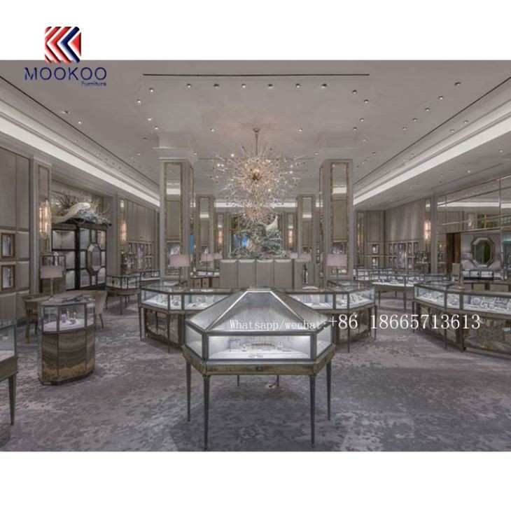 Beautiful Jewelry Mall Decoration And Design