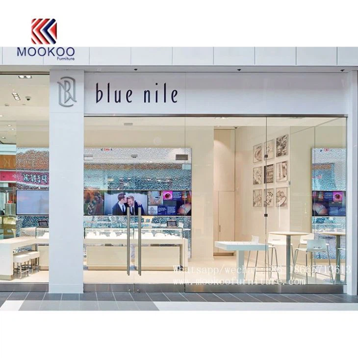 Customized Jewelry Showcase Jewelry Display Furniture