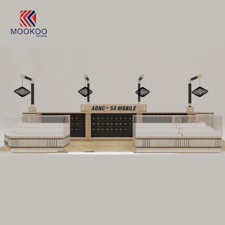 Custom Cellphone Display Kiosk