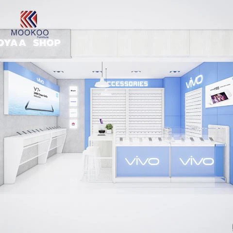 Prezentacja mebli w sklepie telefonicznym